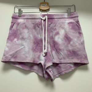 Tie dye shorts